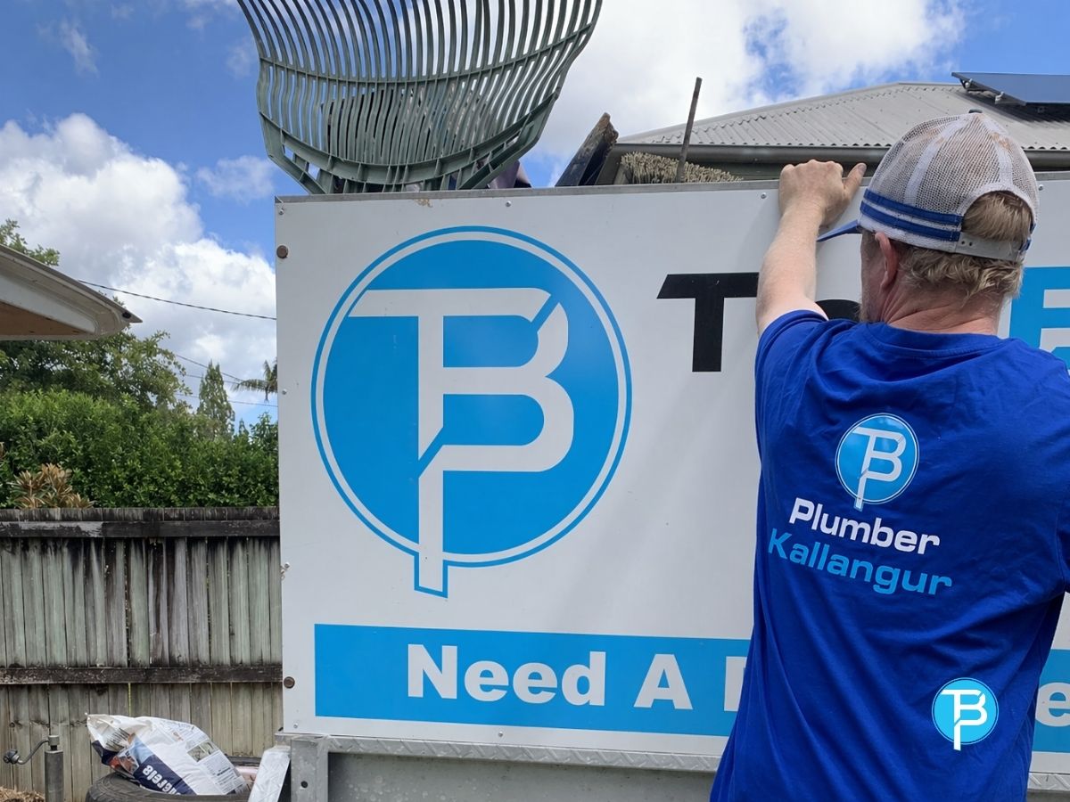 TBP Plumber Kallangur — licensed plumber on the job