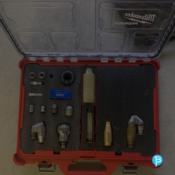 Blocked drain high-pressure jetting