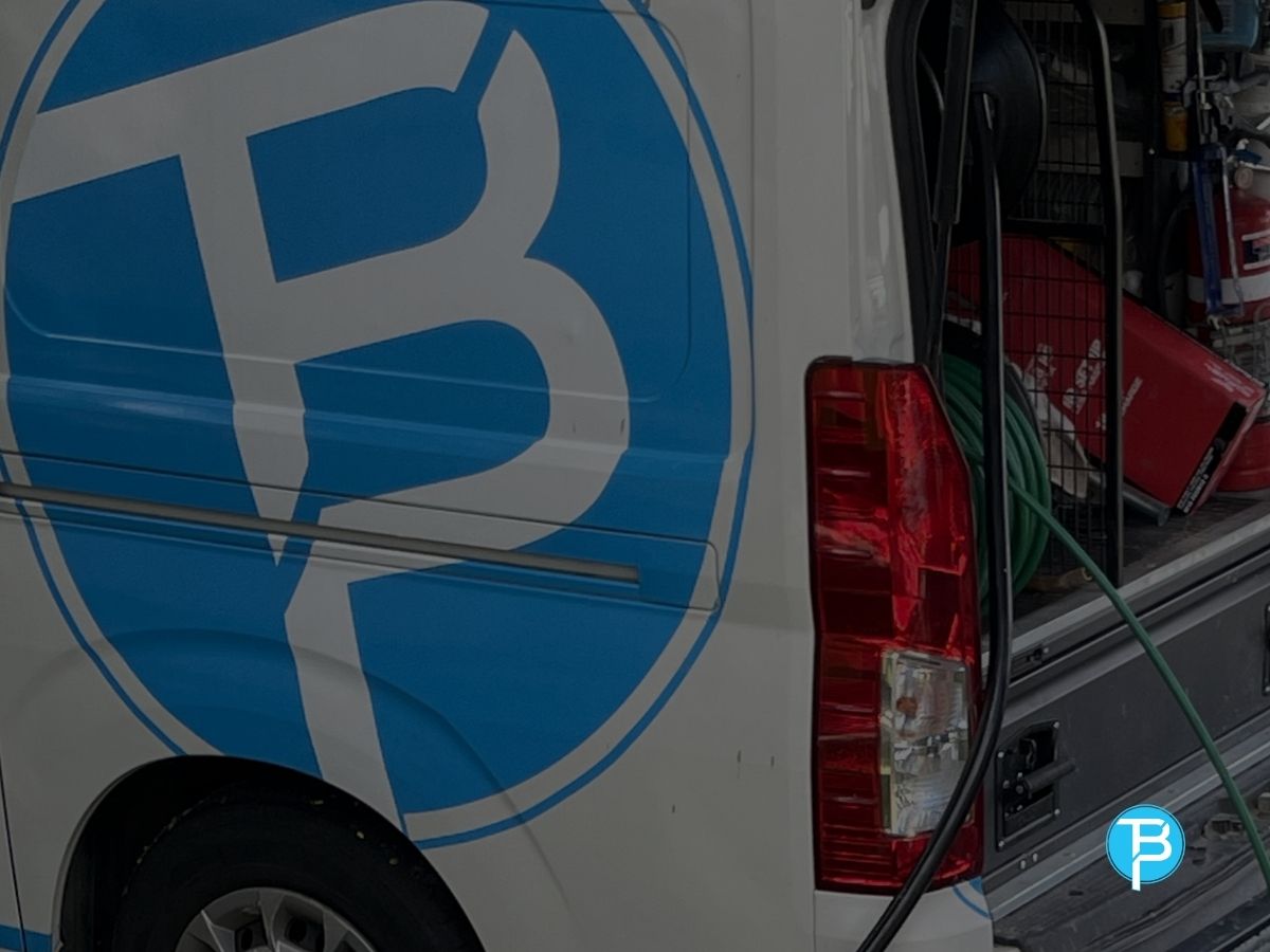 TBP Plumber Kallangur branded service van